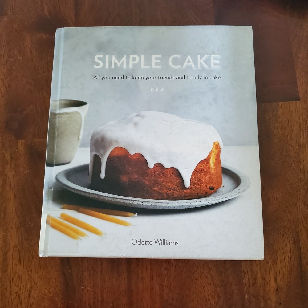 Simple Cake Cookbook Odette Williams Hardcover Baking Recipes 2019